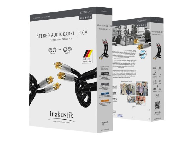 RCA-kabel stereo analog - Excellence - Inakustik