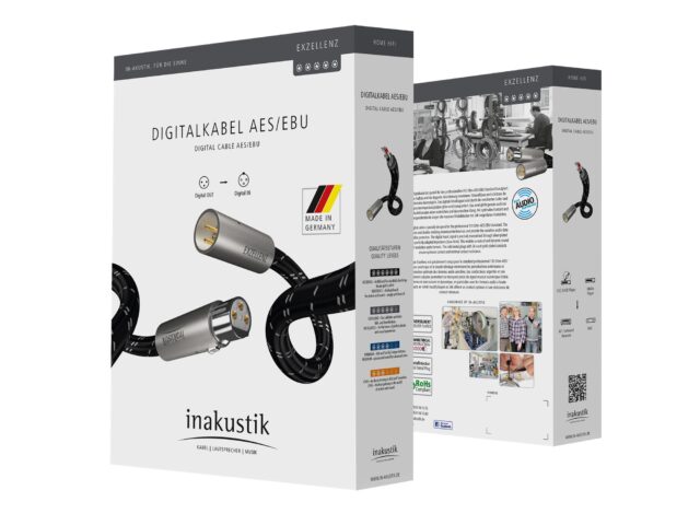 XLR-kabel digital AES/EBU 110 ohm - Excellence - Inakustik