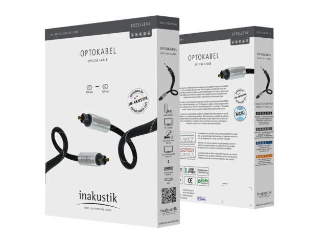 Optisk kabel - Toslink - Excellence - Inakustik