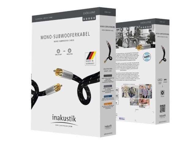 Subwooferkabel LFE - Excellence - Inakustik