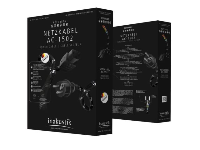 Strømkabel AC-1502 C13 - Reference - Inakustik