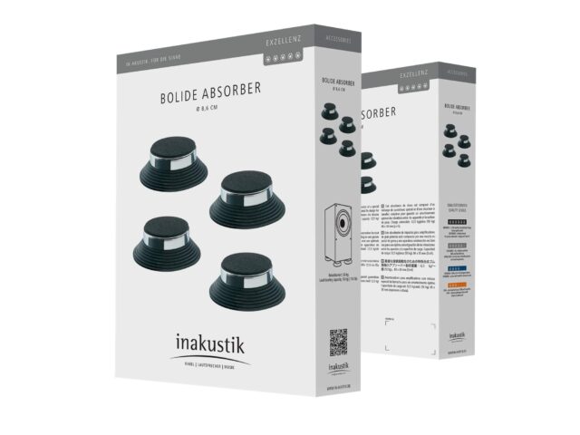 Bolide dempeføtter 4pk - Excellence - Inakustik