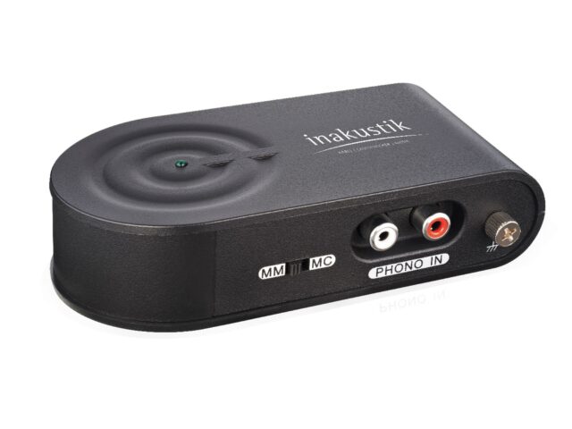 Platespillerforsterker med USB - Premium - Inakustik