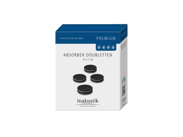 Dublett dempeføtter 4 stk - Premium - Inakustik