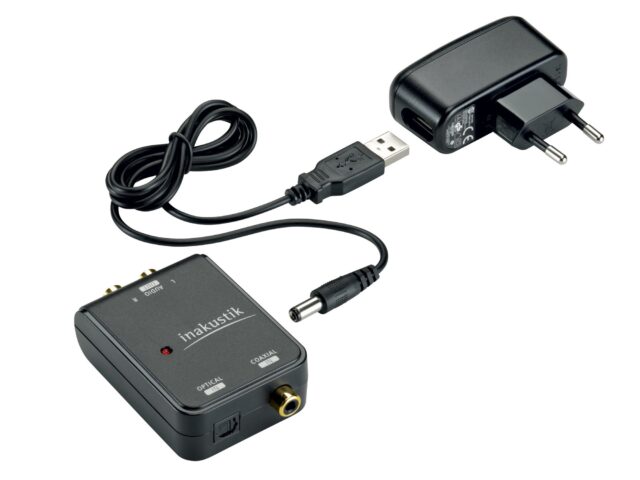 Audio Converter - Digital til analog (DAC) - Inakustik
