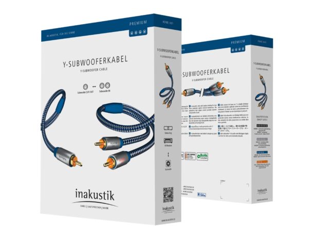 Y-Subwooferkabel - Premium - Inakustik
