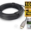 Optisk HDMI-kabel - 10K, HDMI 2.1, 48 Gbps, opptil 100m - Inakustik