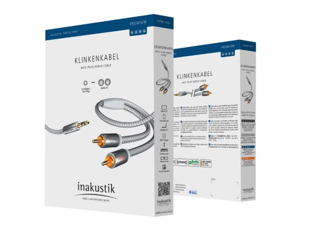 3,5mm minijack-kabel - Premium - Inakustik
