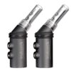 Bananplugg rhodium BFA-103 vinkel - Reference - Inakustik