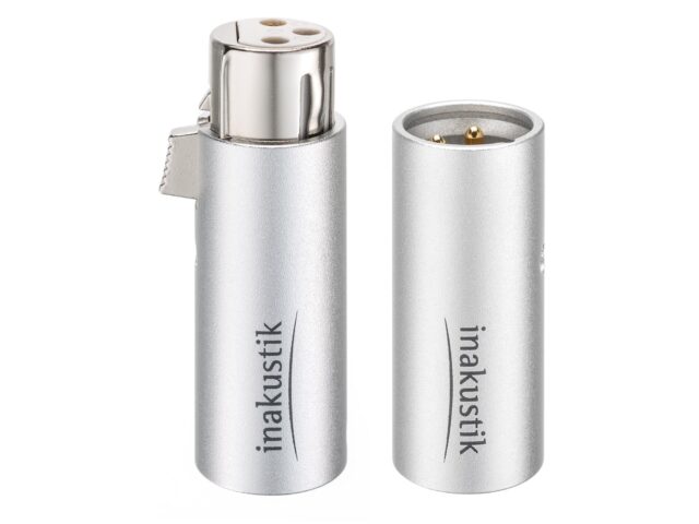 XLR-plugg metall - Excellence - Inakustik