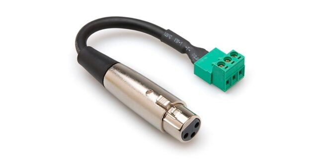 XLR til Phoenix adapter - M og F
