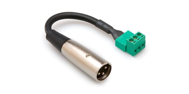 XLR til Phoenix adapter - M og F