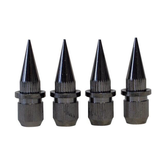 Dynavox spikes M8 4 pk - Mørk krom