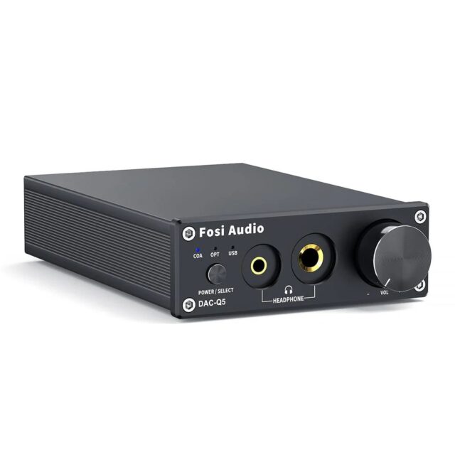 Fosi Q5 DAC og hodetelefonforsterker